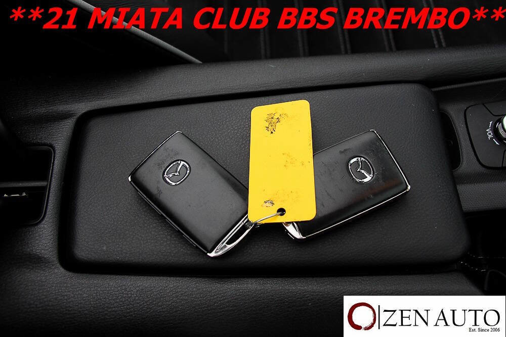 Used 2021 MAZDA MX-5 Miata Club w/ Brembo/BBS Recaro Package image 15