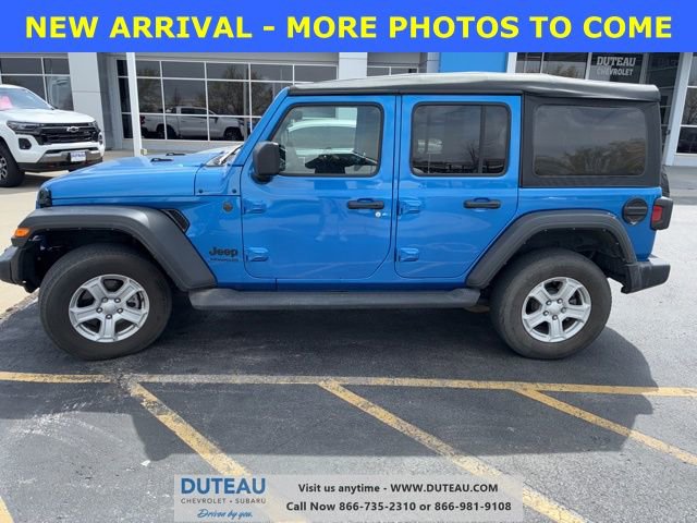Used 2022 Jeep Wrangler Unlimited Sport image 1