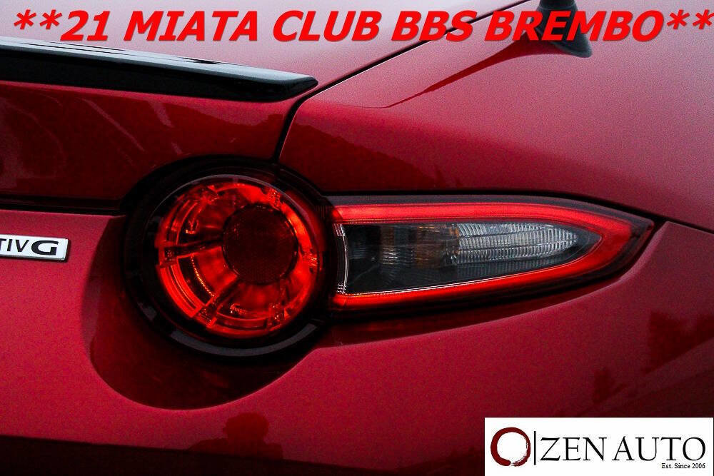 Used 2021 MAZDA MX-5 Miata Club w/ Brembo/BBS Recaro Package image 41