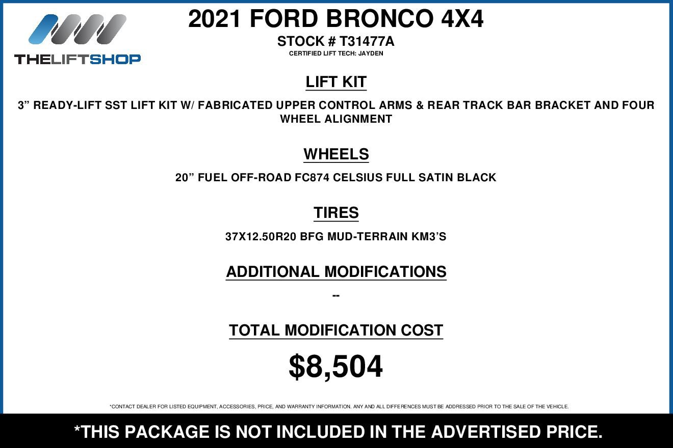Used 2021 Ford Bronco Wildtrak image 2