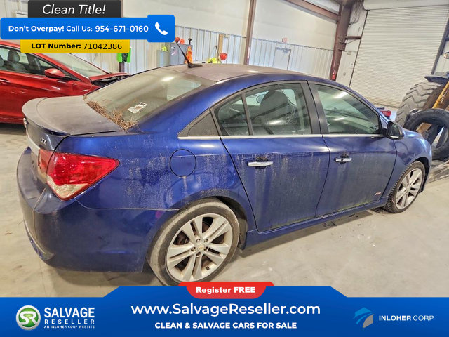 Used 2012 Chevrolet Cruze LTZ w/ RS Package FWD image 4