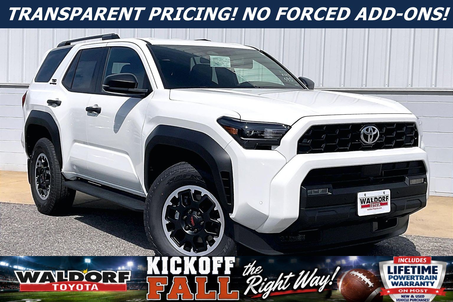 New 2026 Toyota 4Runner TRD Off-Road AWD/4WD image 1