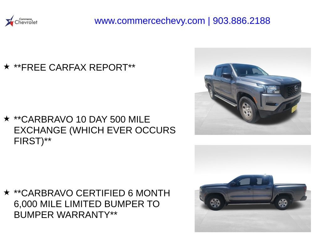 Used 2022 Nissan Frontier S w/ Technology Package RWD image 5