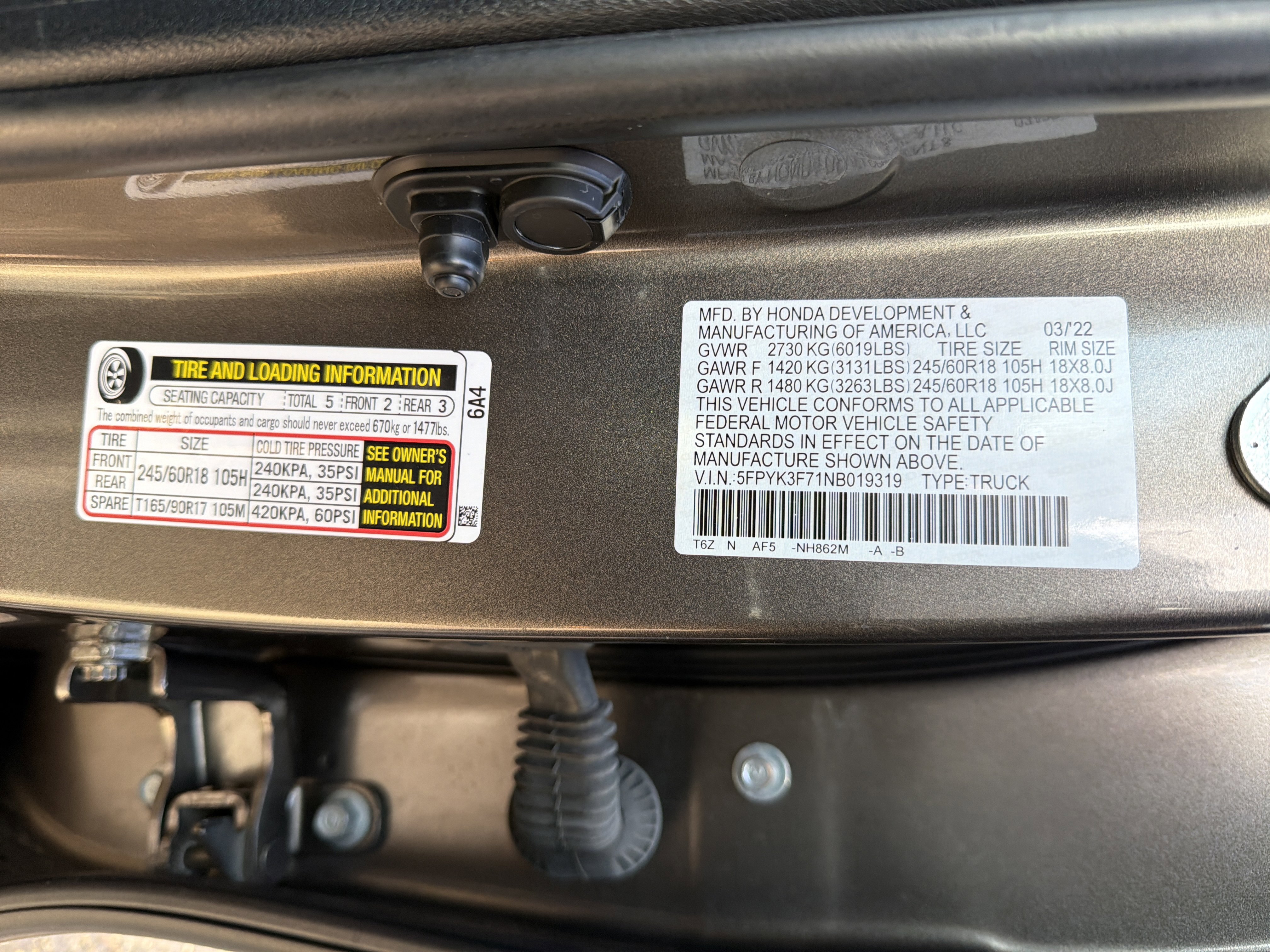 Used 2022 Honda Ridgeline RTL-E image 21