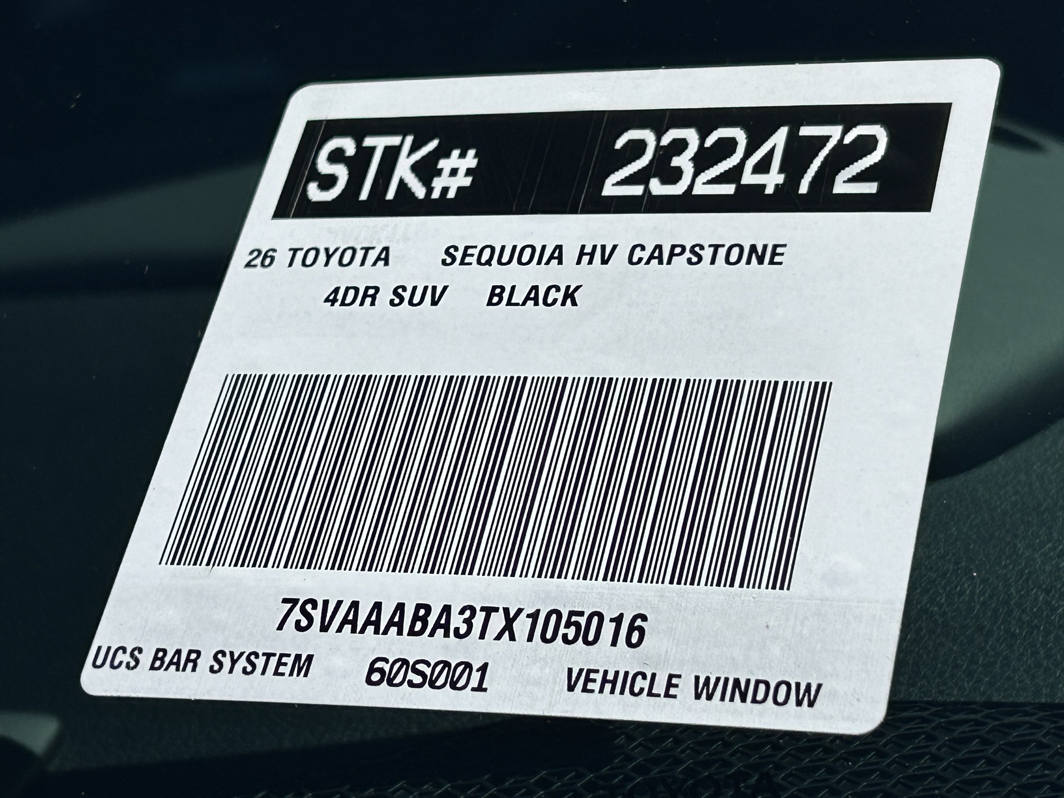 New 2026 Toyota Sequoia Capstone AWD/4WD image 23