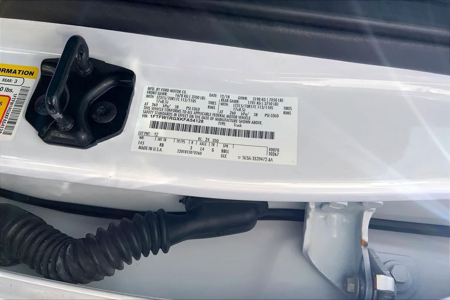 Used 2019 Ford F150 Raptor w/ Equipment Group 802A Luxury AWD/4WD image 37
