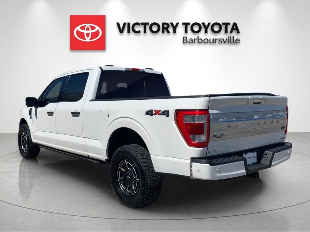 Used 2021 Ford F150 Platinum w/ Equipment Group 701A High AWD/4WD image 3