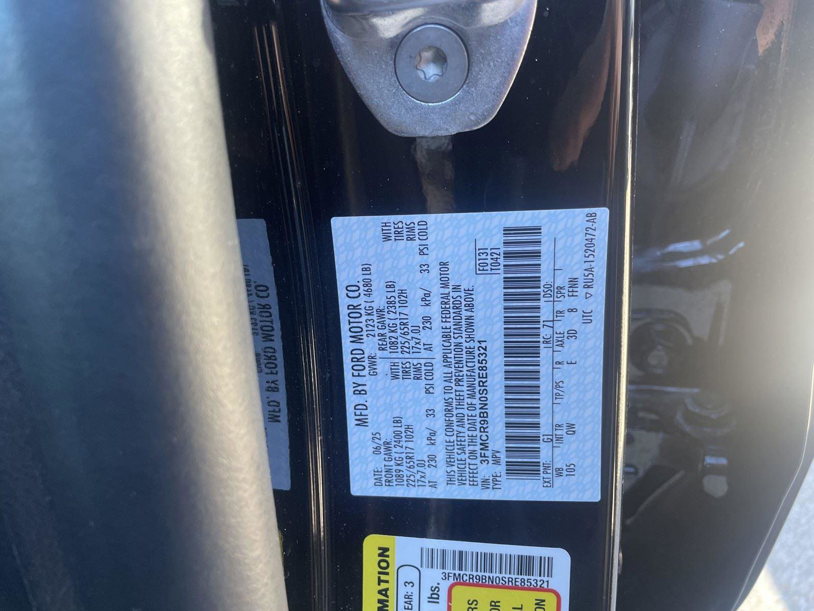 Used 2025 Ford Bronco Sport Big Bend w/ Convenience Package image 36