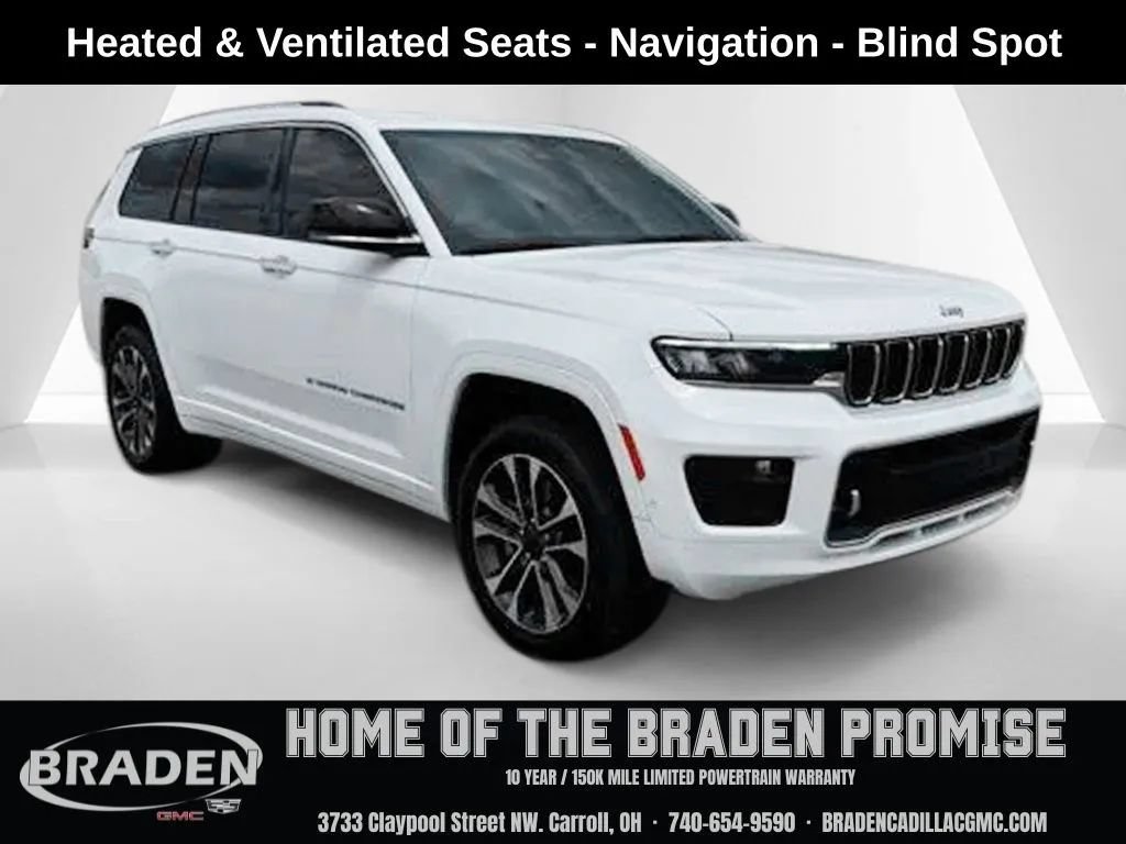 Used 2024 Jeep Grand Cherokee L Overland w/ Trailer Tow Package AWD/4WD image 1