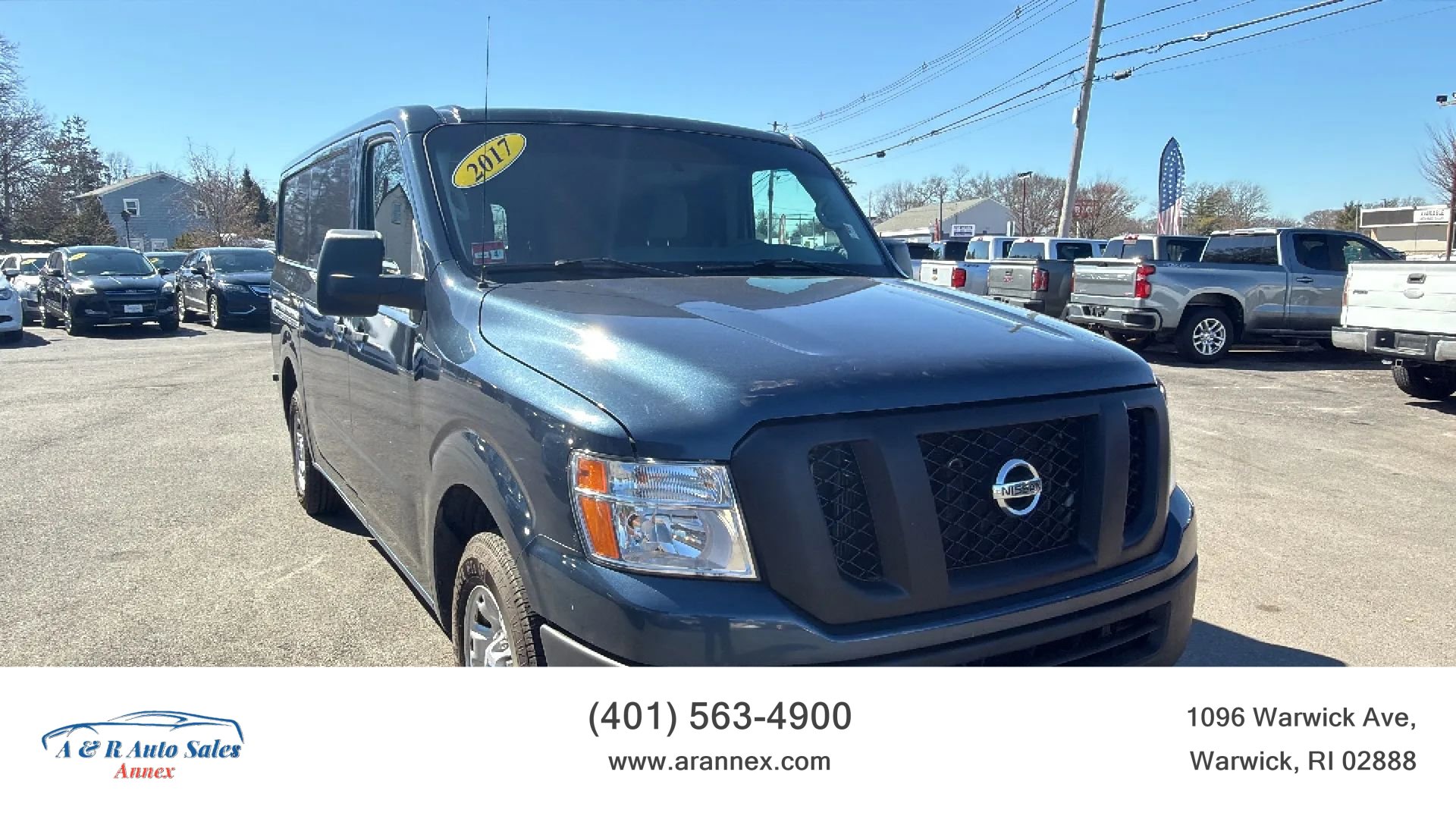 Used 2017 Nissan NV 2500 SV w/ Technology Package