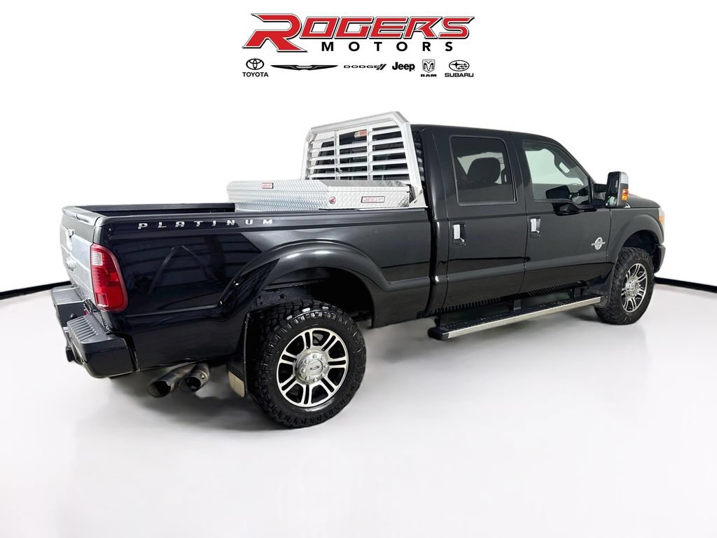 Used 2016 Ford F350 Platinum w/ Platinum Package AWD/4WD image 8