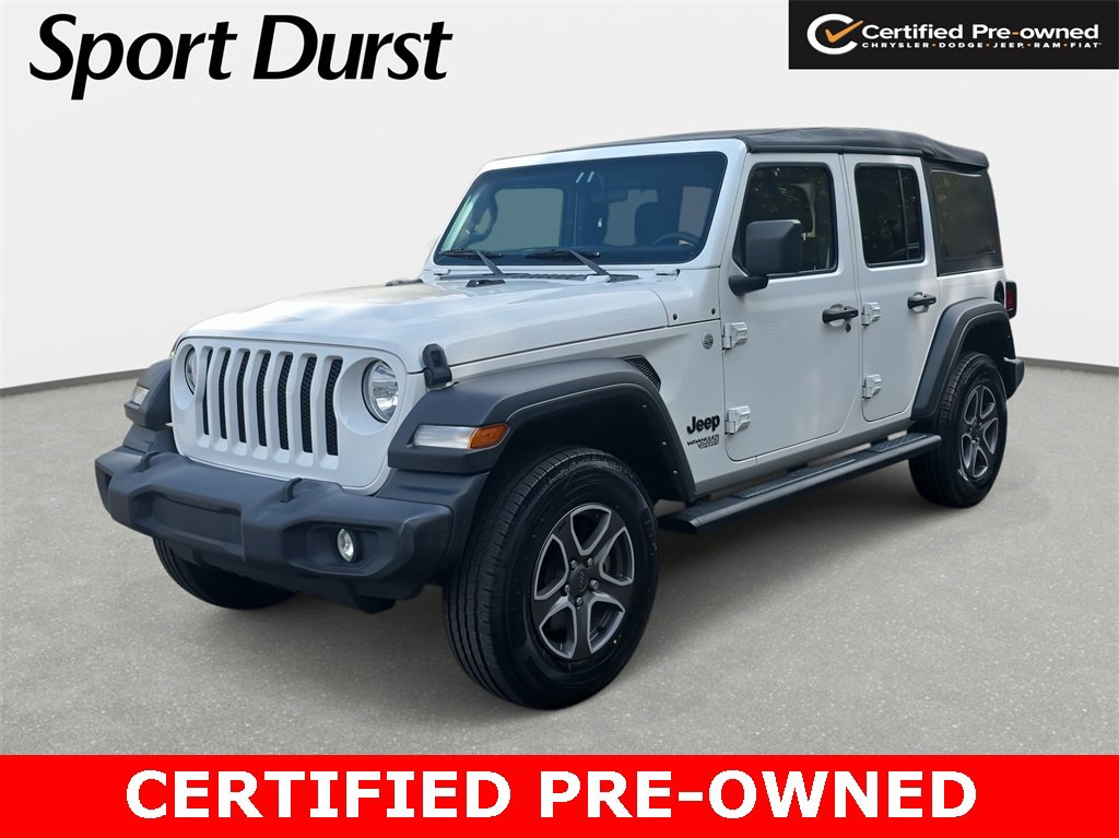 Certified 2021 Jeep Wrangler Unlimited Sport image 2