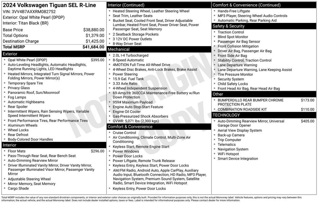 Certified 2024 Volkswagen Tiguan SEL R-Line image 26