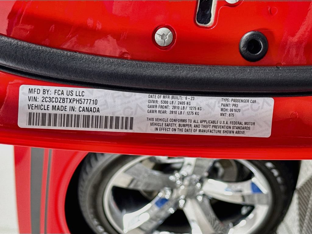 Used 2023 Dodge Challenger R/T w/ Plus Package RWD image 32
