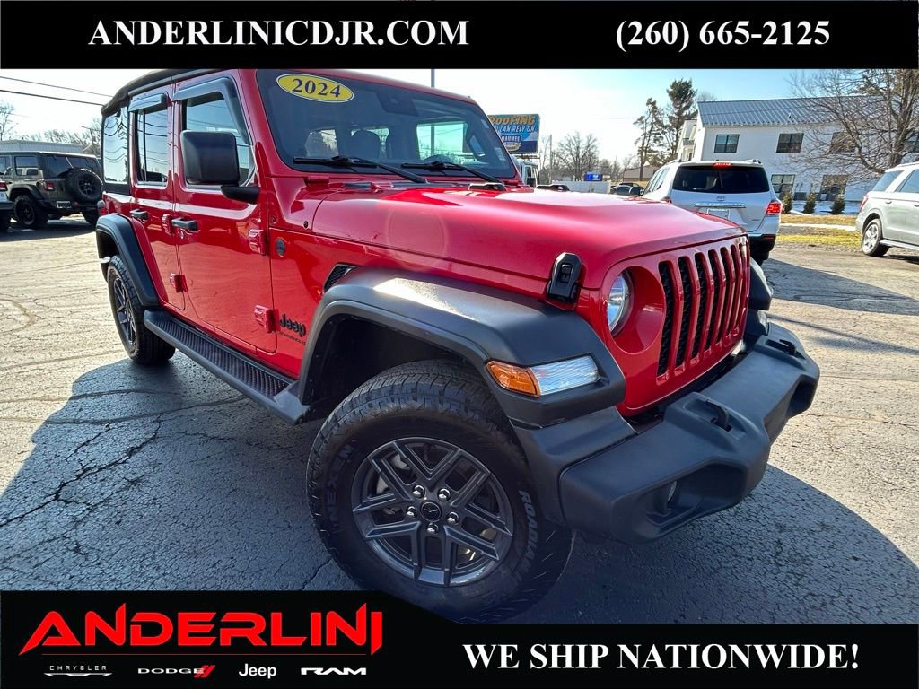 Used 2024 Jeep Wrangler Sport S image 1