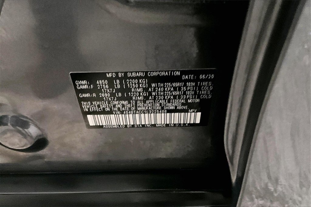 Used 2020 Subaru Outback Premium w/ Popular Package #1 image 19