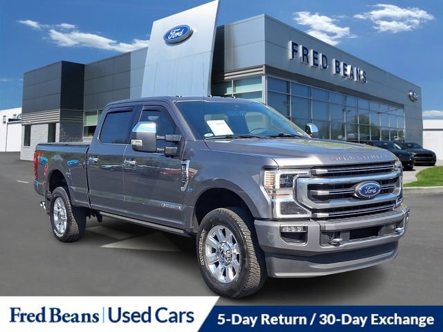 Certified 2021 Ford F250 Platinum w/ FX4 Off-Road Package AWD/4WD image 1