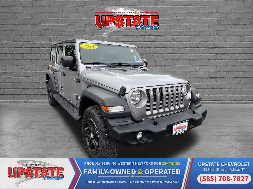 Used 2018 Jeep Wrangler Unlimited Sport S