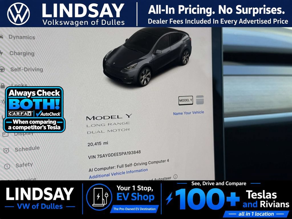 Used 2023 Tesla Model Y Long Range AWD/4WD image 20