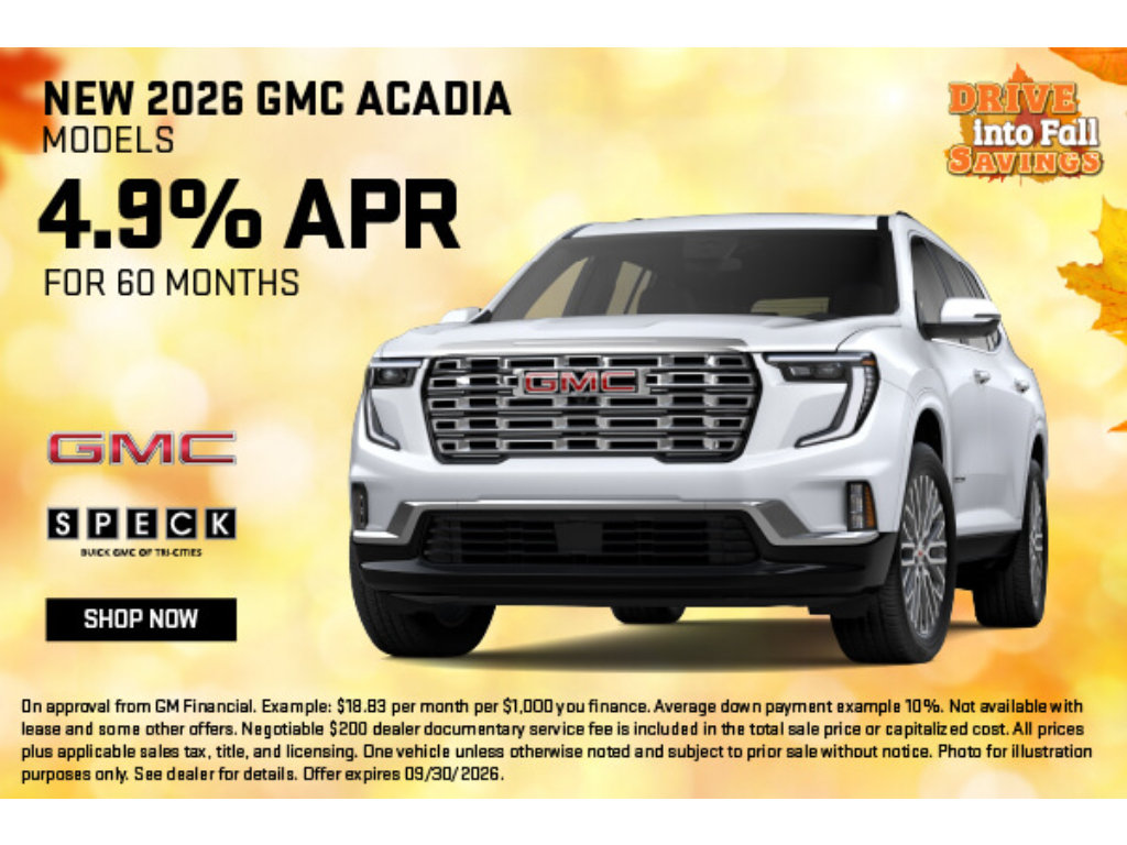 New 2026 GMC Acadia Denali w/ Super Cruise Package AWD/4WD image 2