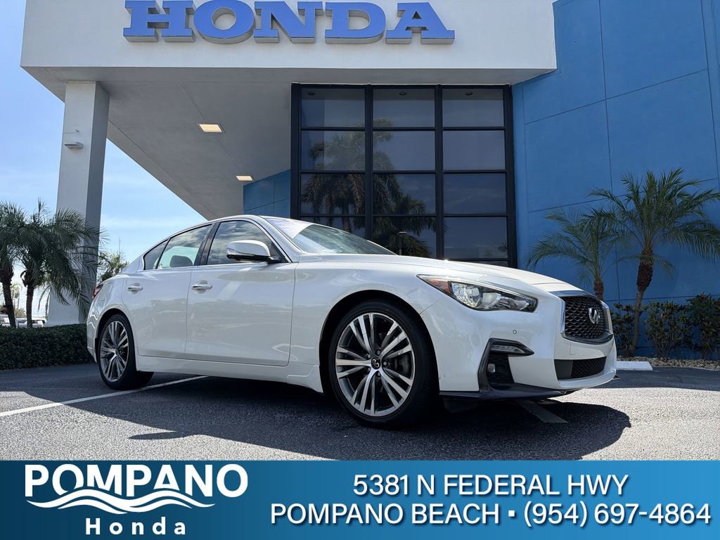 Used 2022 INFINITI Q50 Sensory RWD image 1
