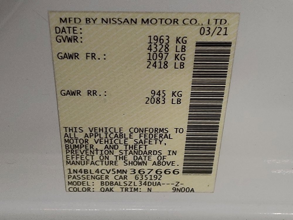 Used 2021 Nissan Altima 2.5 SR FWD image 33