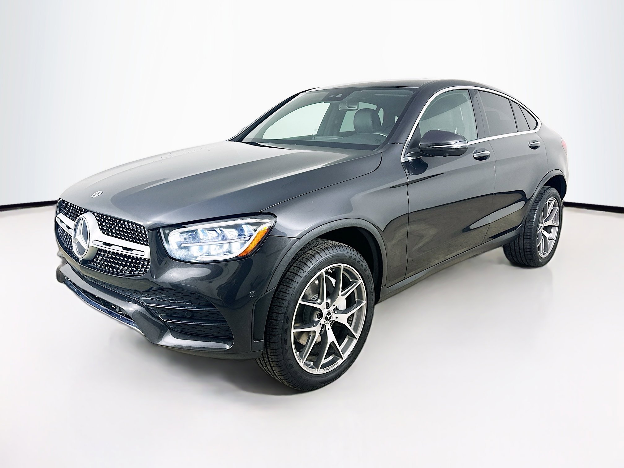 Certified 2021 Mercedes-Benz GLC 300 4MATIC Coupe w/ AMG Line