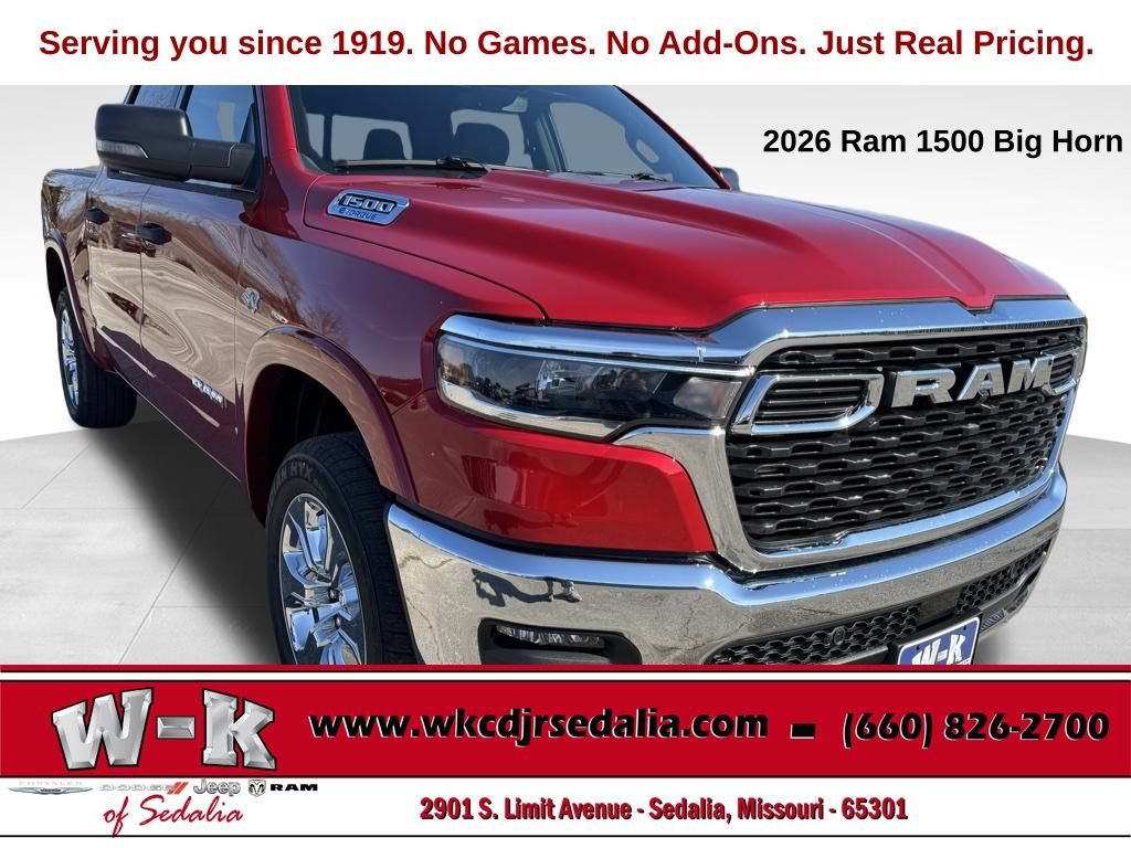 New 2026 RAM 1500 Big Horn