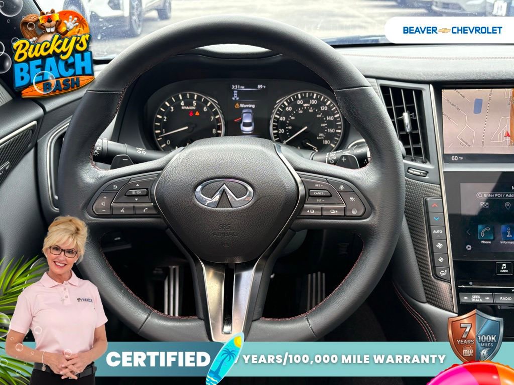 Used 2023 INFINITI Q50 Red Sport 400 AWD/4WD image 18
