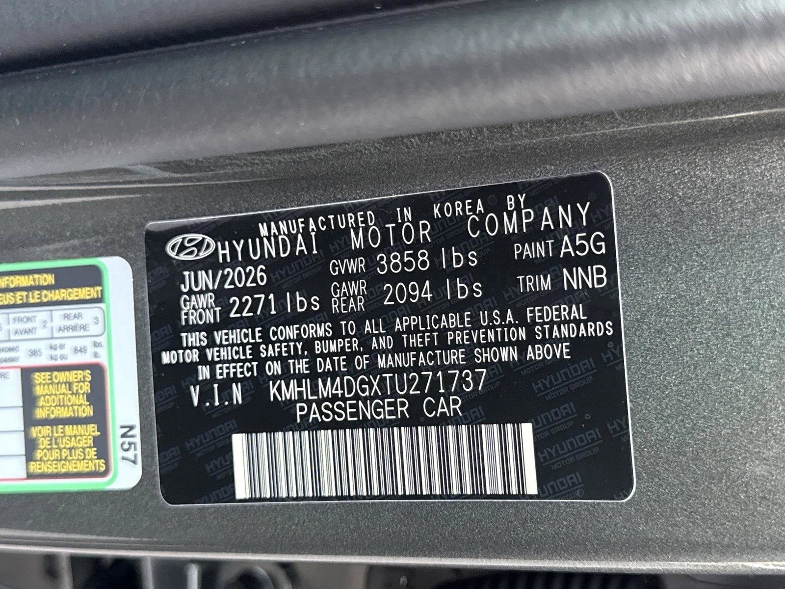 New 2026 Hyundai Elantra SEL Sport FWD image 25