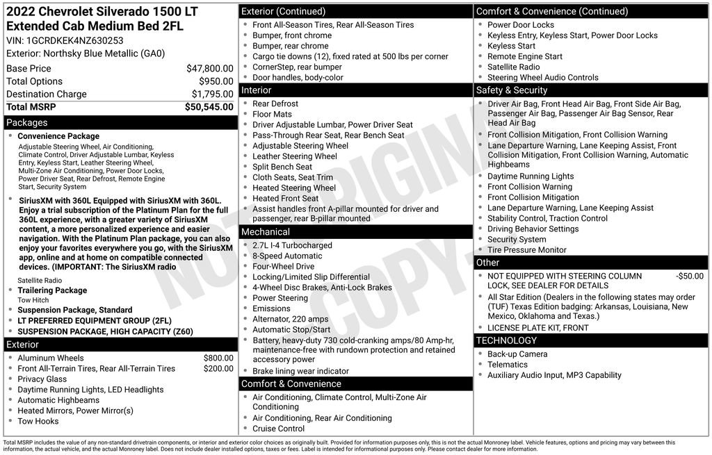 Used 2022 Chevrolet Silverado 1500 LT AWD/4WD image 26
