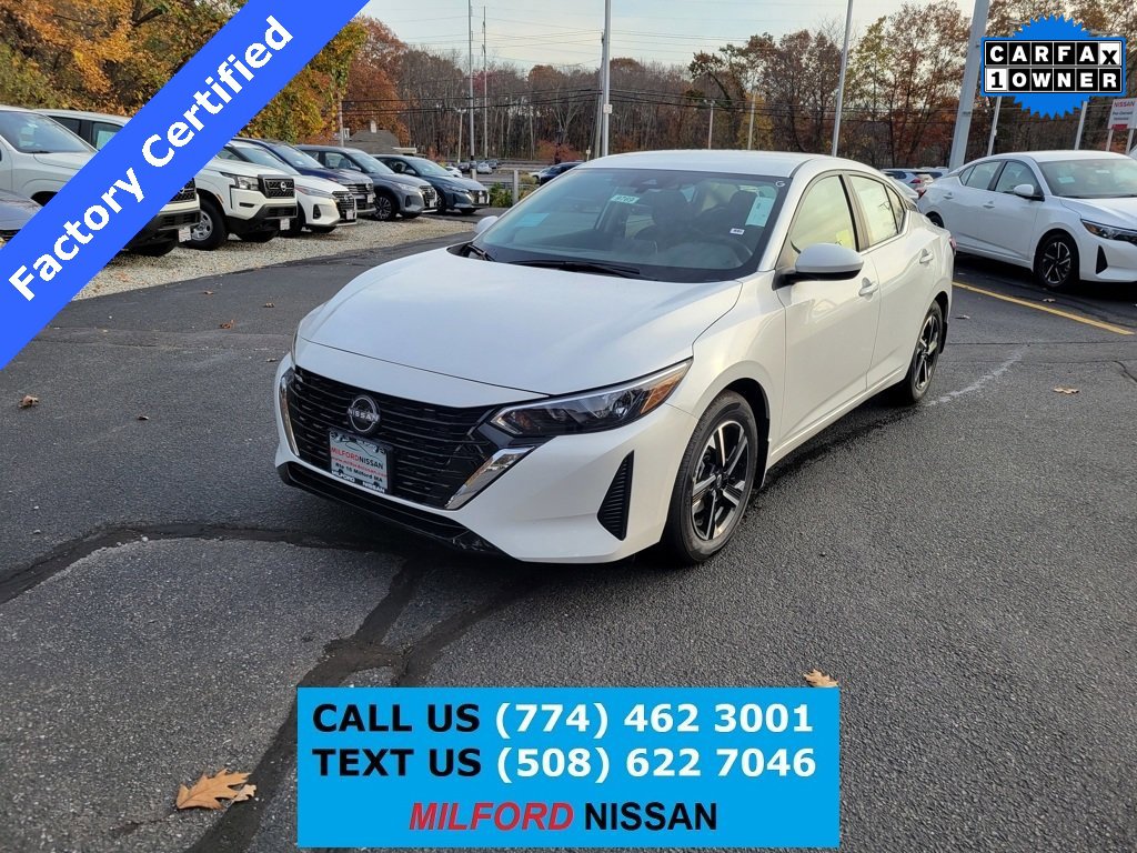 Certified 2025 Nissan Sentra SV w/ Trunk Package image 1