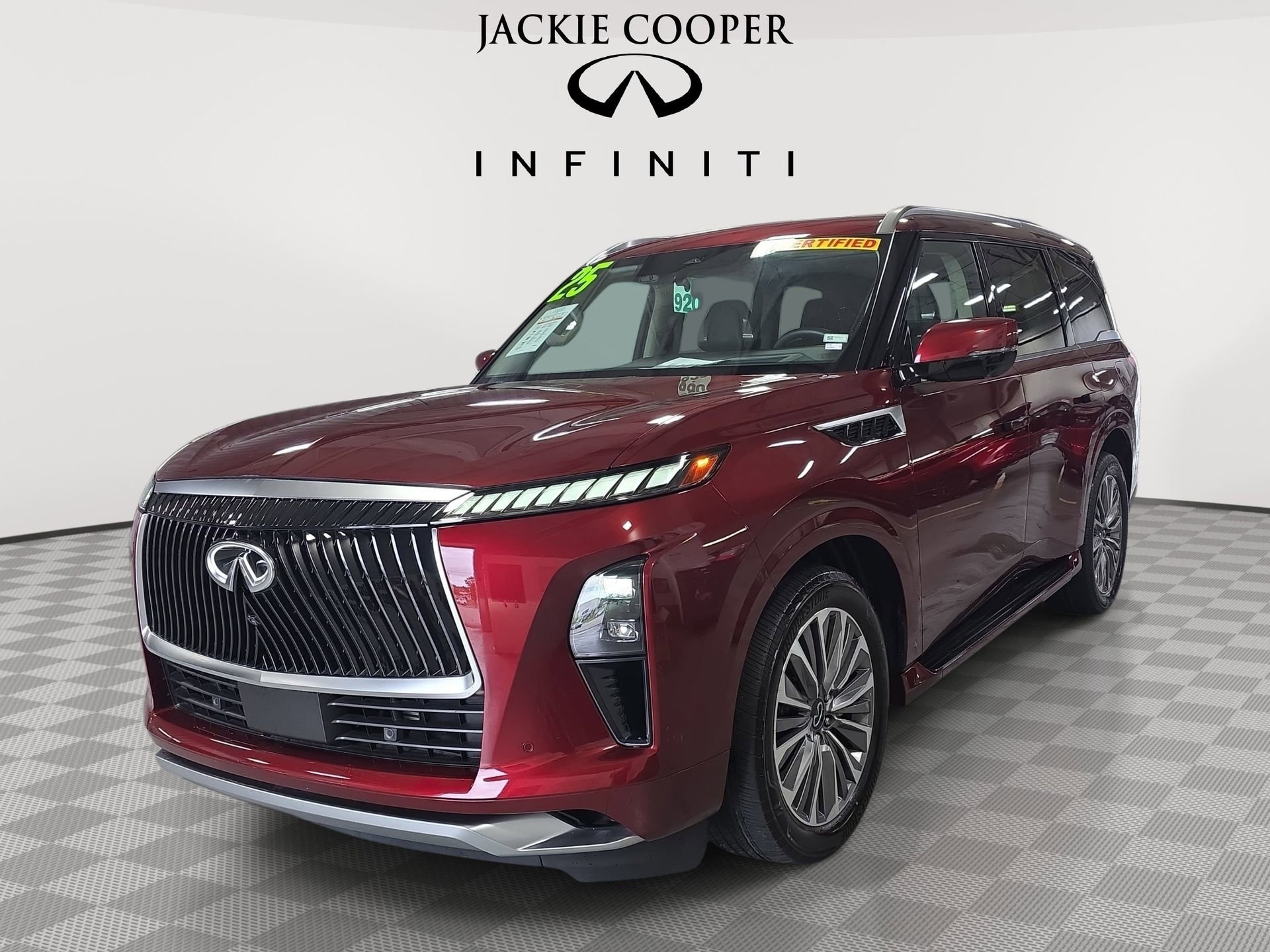 Certified 2025 INFINITI QX80 Sensory