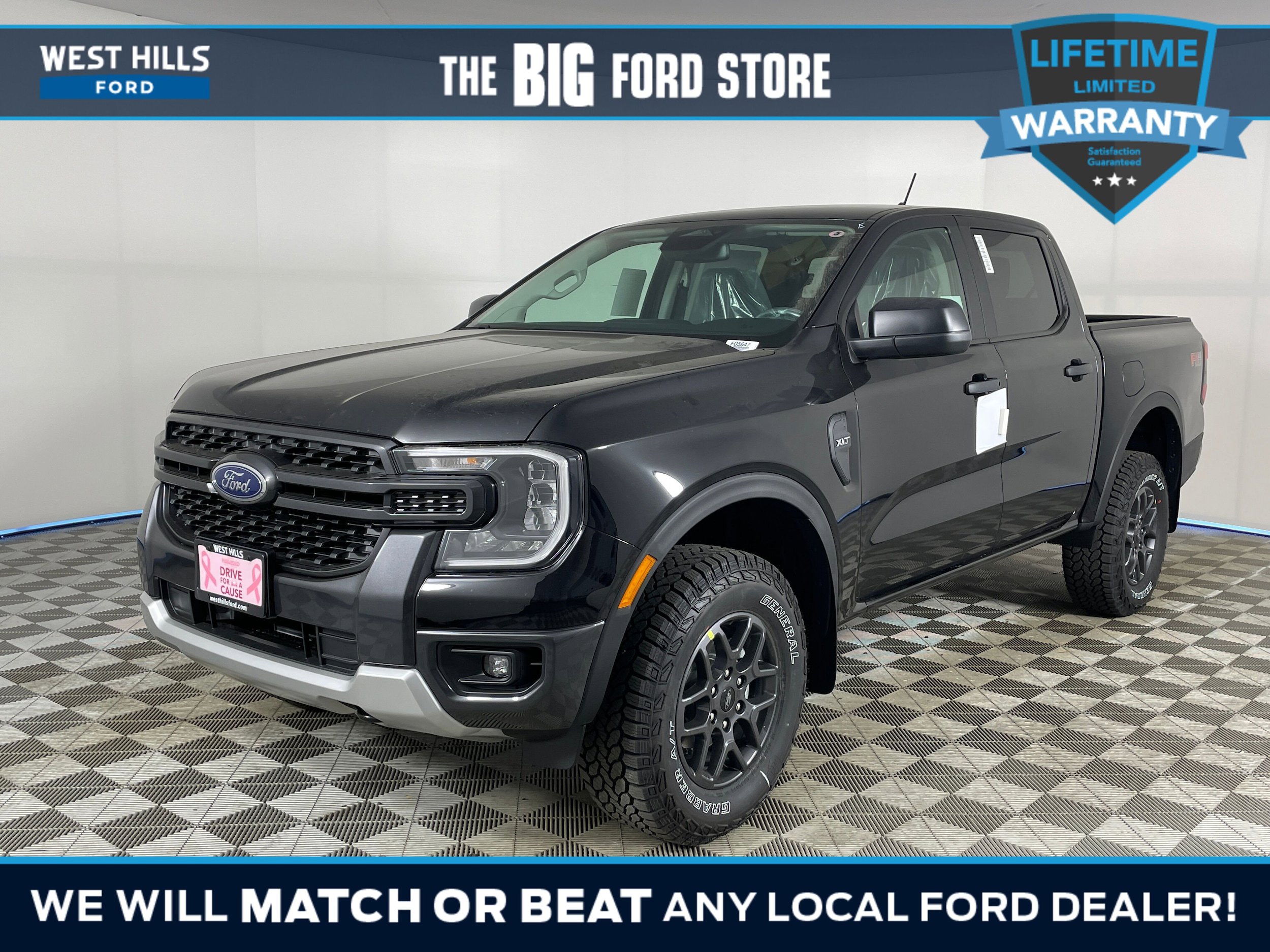 New 2025 Ford Ranger XLT w/ FX4 Off-Road Package AWD/4WD image 1