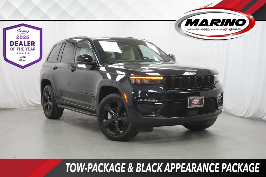 Certified 2024 Jeep Grand Cherokee Limited w/ Black Appearance Package image 1