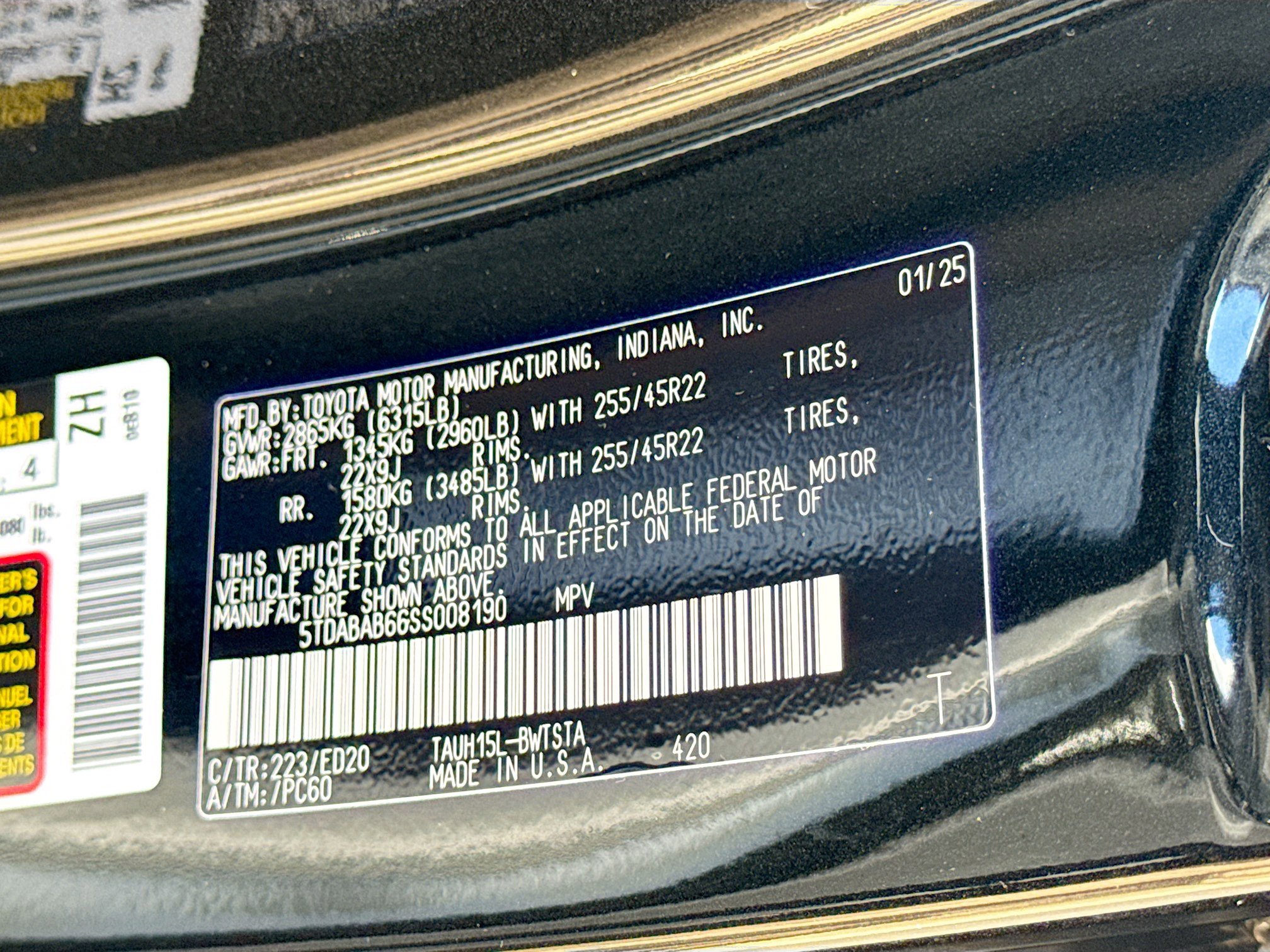 Used 2025 Lexus TX 500h AWD w/ Technology Package image 46