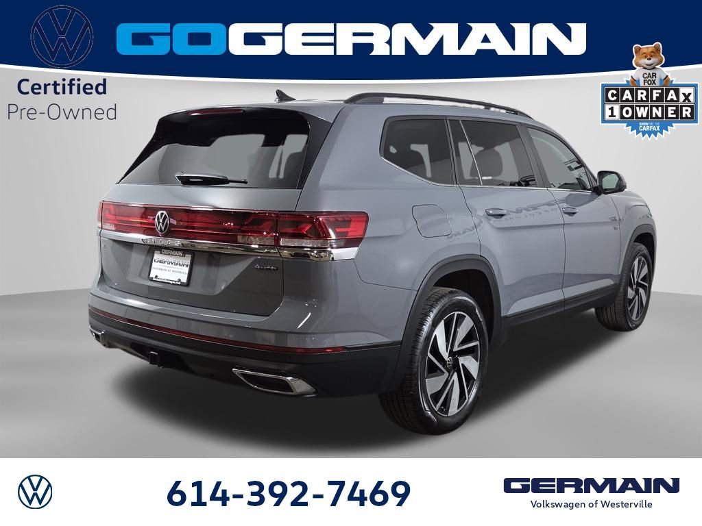 Certified 2025 Volkswagen Atlas SE AWD/4WD image 8