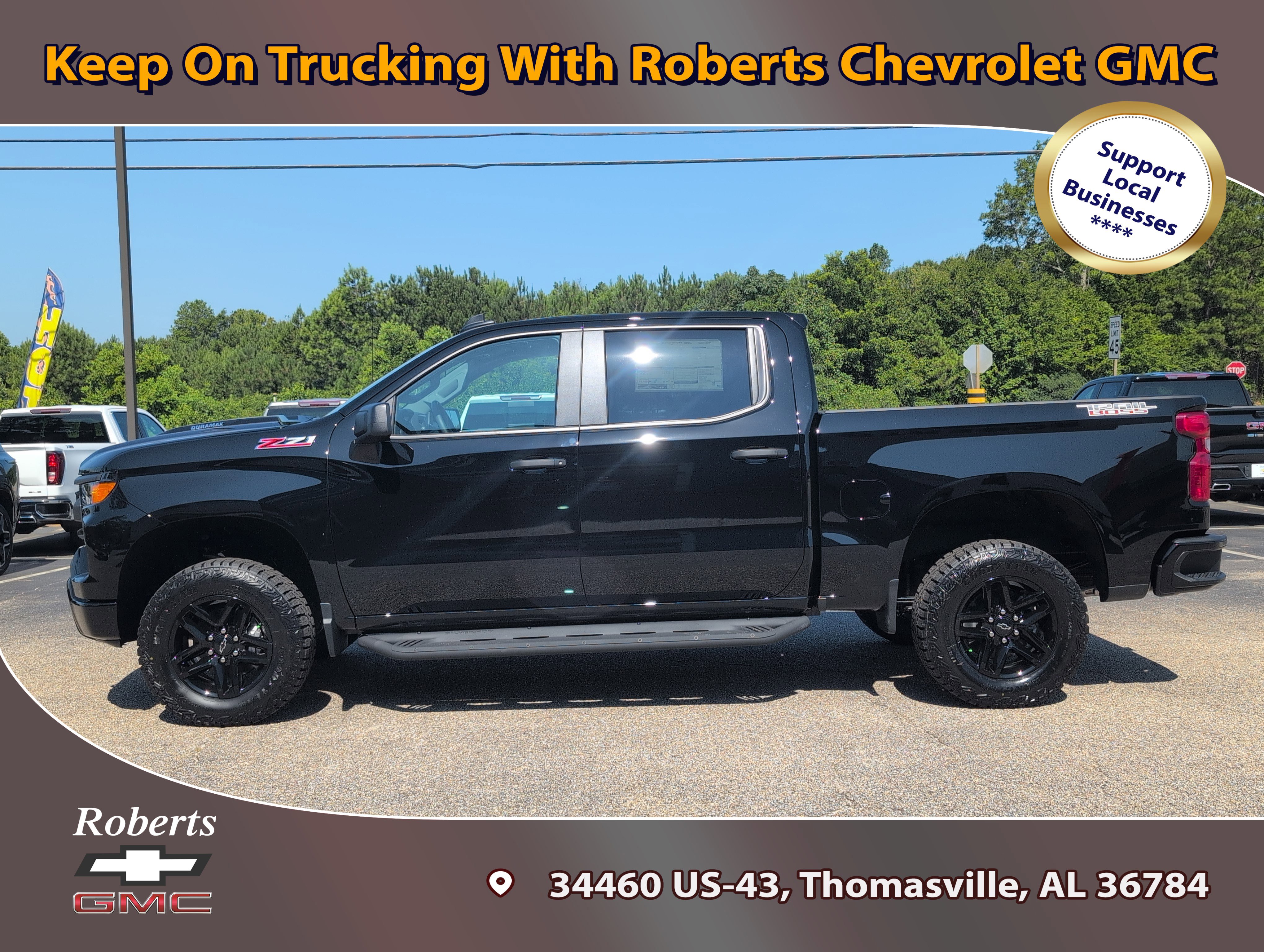 New 2025 Chevrolet Silverado 1500 Custom Trail Boss image 2