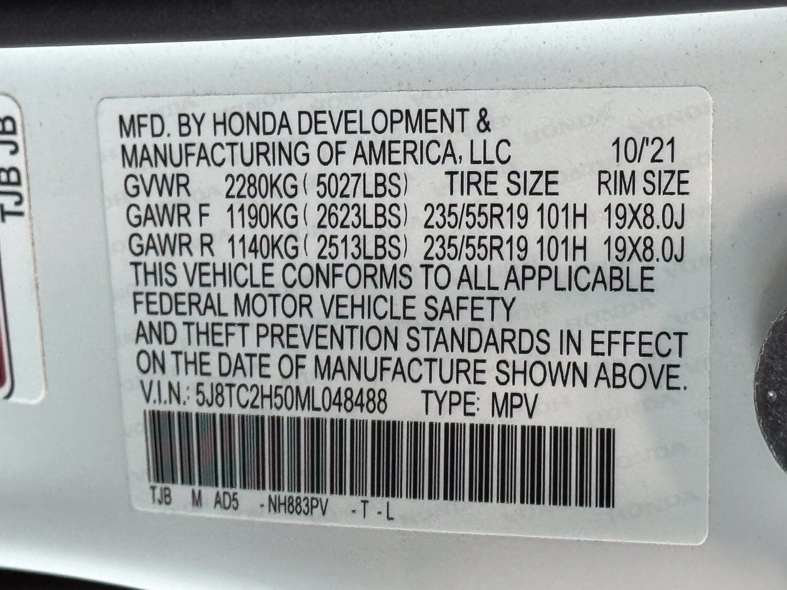 Used 2021 Acura RDX w/ Technology Package AWD/4WD image 19