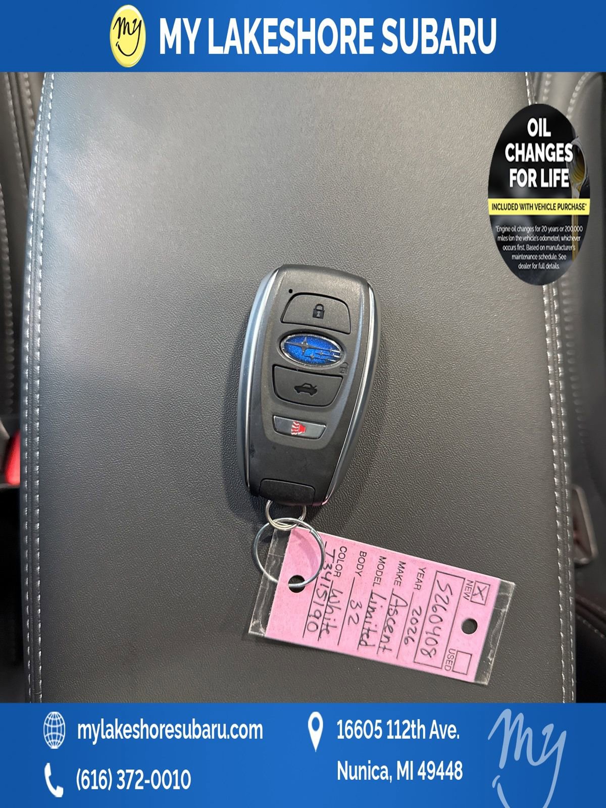 New 2026 Subaru Ascent Limited image 30