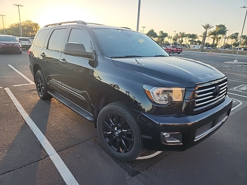 Used 2021 Toyota Sequoia Nightshade w/ Safety & Convenience Package AWD/4WD image 3