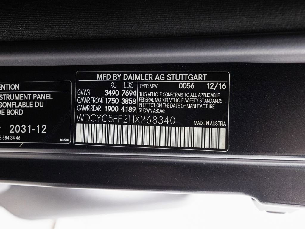 Used 2017 Mercedes-Benz G 550 Squared image 32