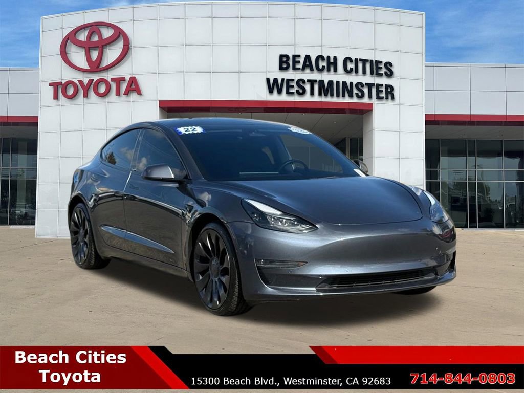 Used 2022 Tesla Model 3 Performance image 1
