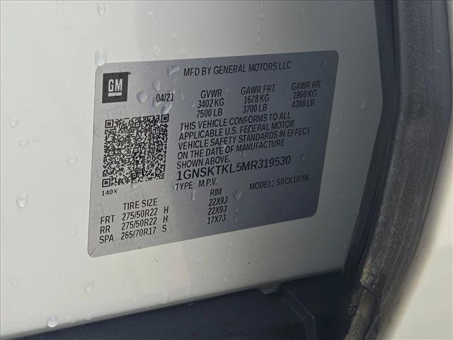 Used 2021 Chevrolet Tahoe High Country AWD/4WD image 21