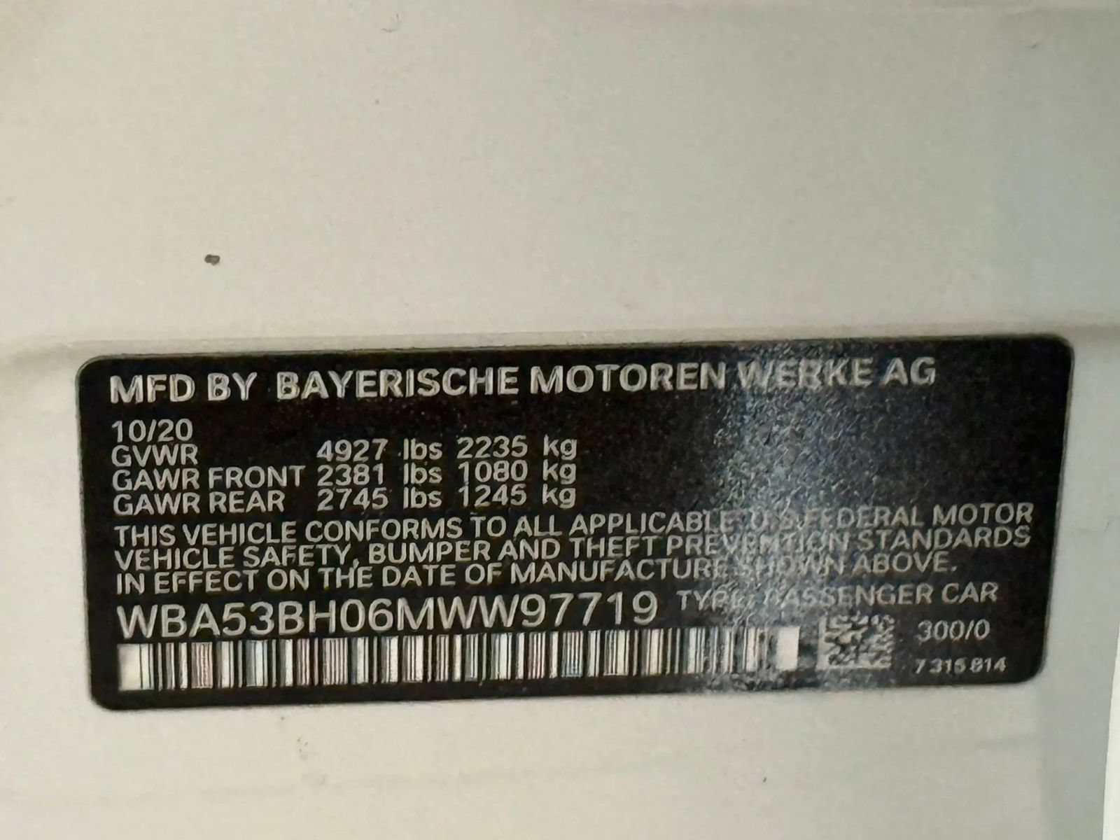 Used 2021 BMW 530i w/ Convenience Package RWD image 39