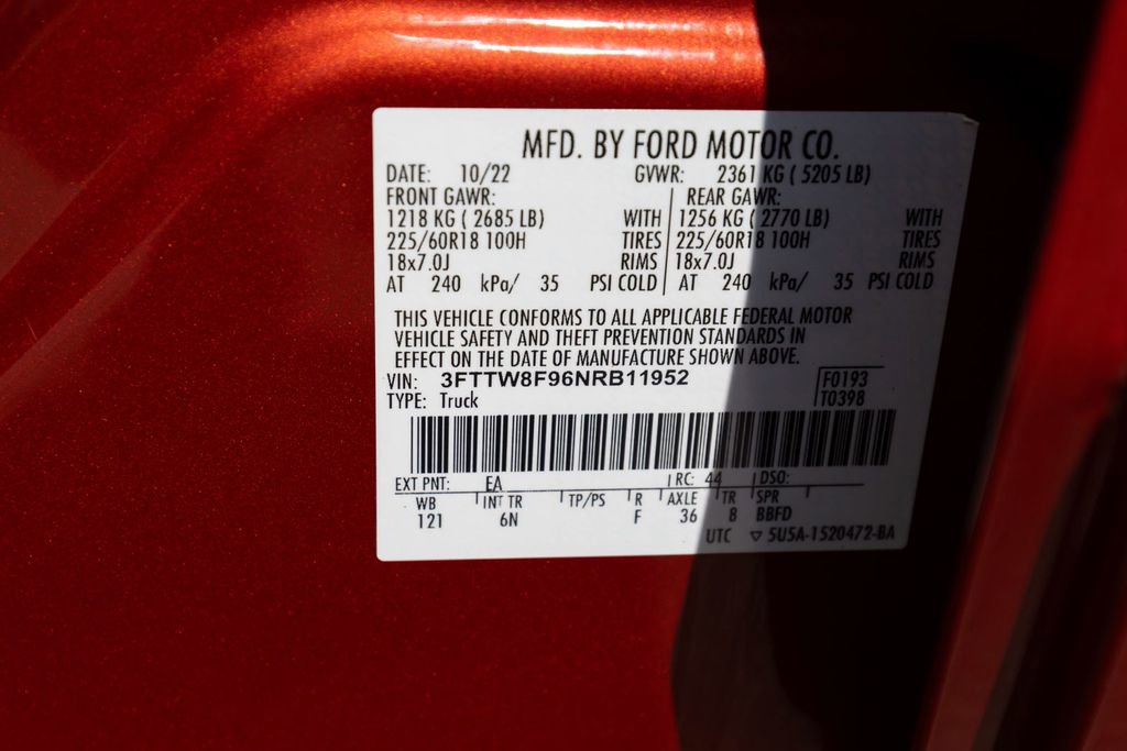 Used 2022 Ford Maverick Lariat w/ Lariat Luxury Package image 16