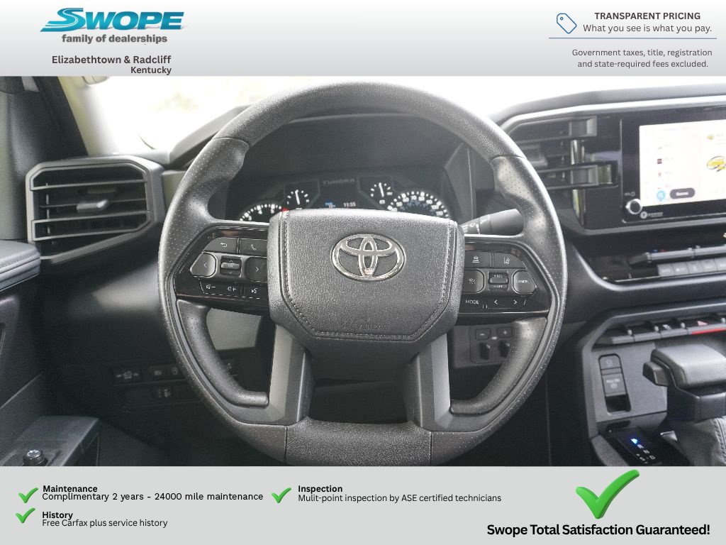 Used 2024 Toyota Tundra SR5 w/ SR5 Convenience Package AWD/4WD image 16