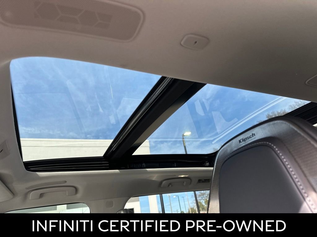 Certified 2025 INFINITI QX80 Sensory image 12