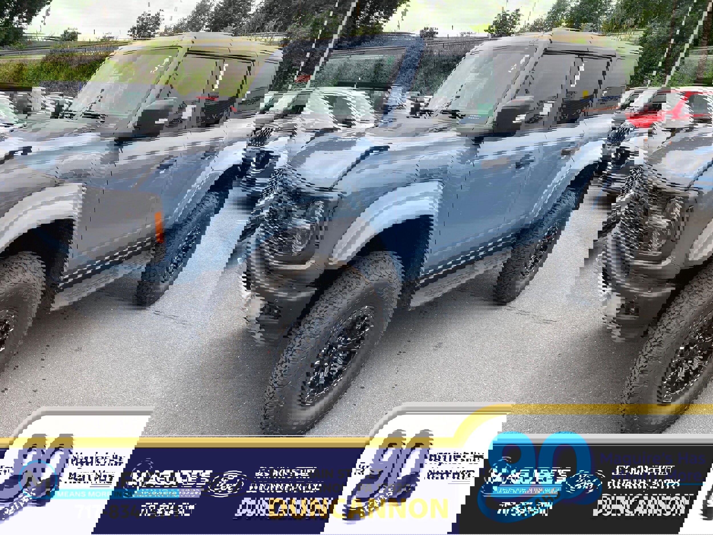 New 2025 Ford Bronco Raptor w/ Interior Carbon Fiber Pack