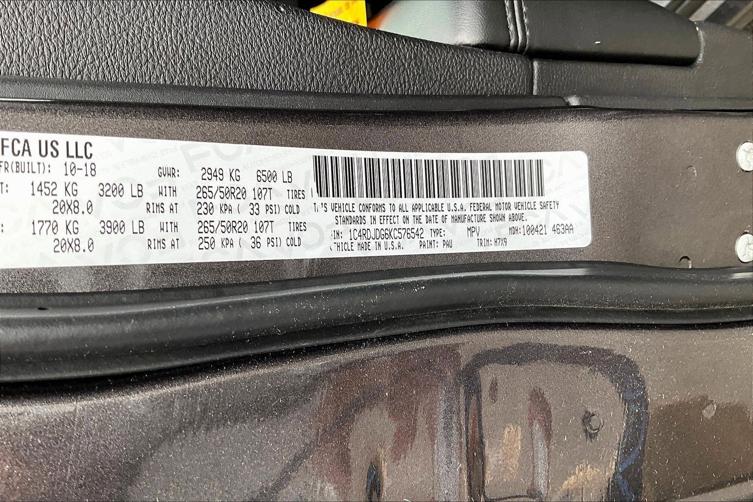 Used 2019 Dodge Durango GT AWD/4WD image 7